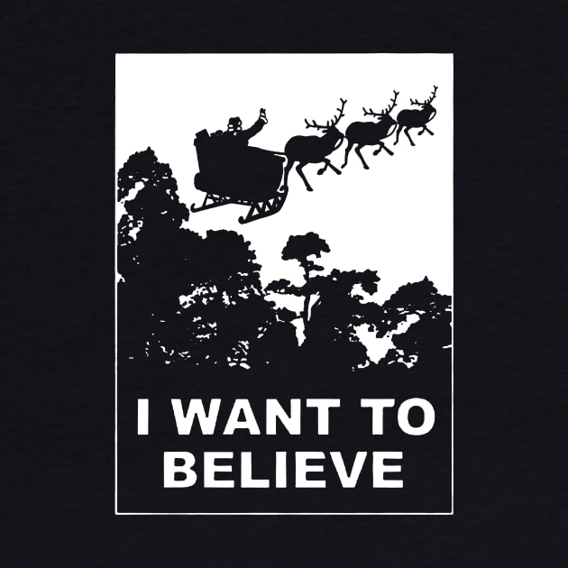 I Believe In Santa Claus by VintageTeeShirt